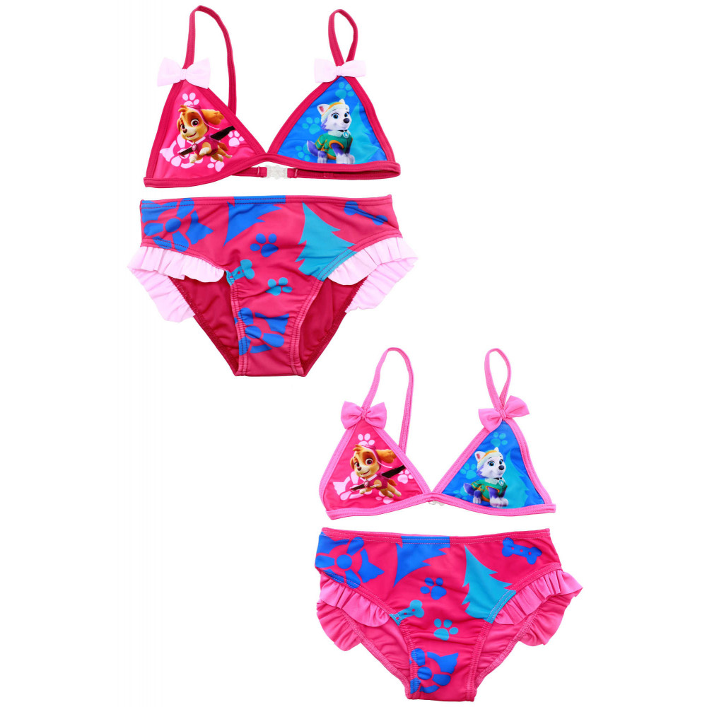 Setino Dívčí plavky - Paw Patrol, světle růžové Velikost - děti: 98