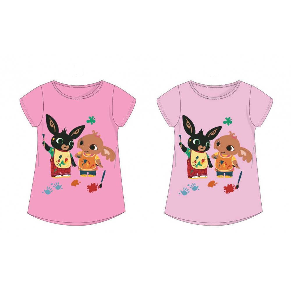 Setino Dívčí tričko - Bing, tmavě růžové Velikost - děti: 122