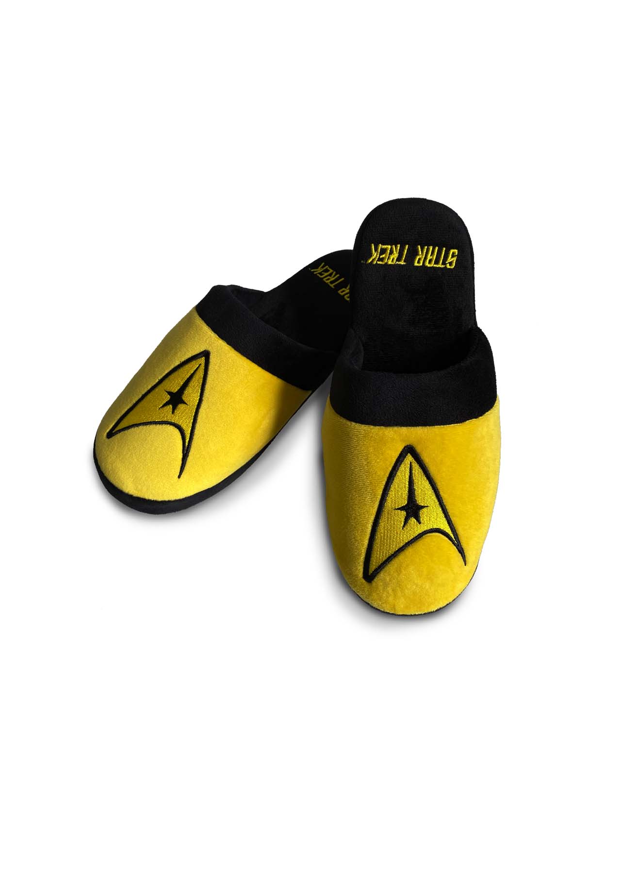Groovy Pánské pantofle - Star Trek, žluté