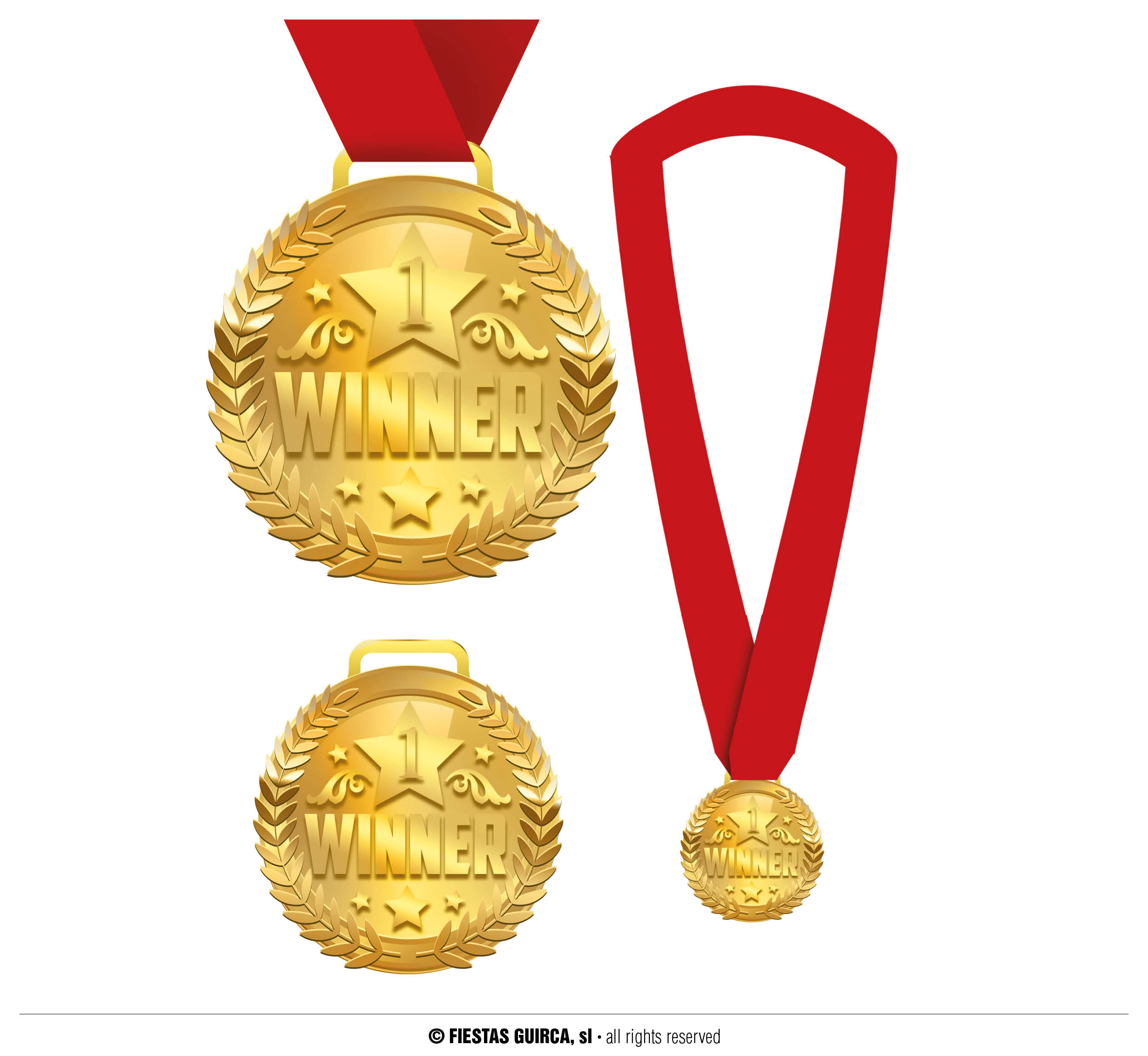 Guirca Medaile "WINNER"