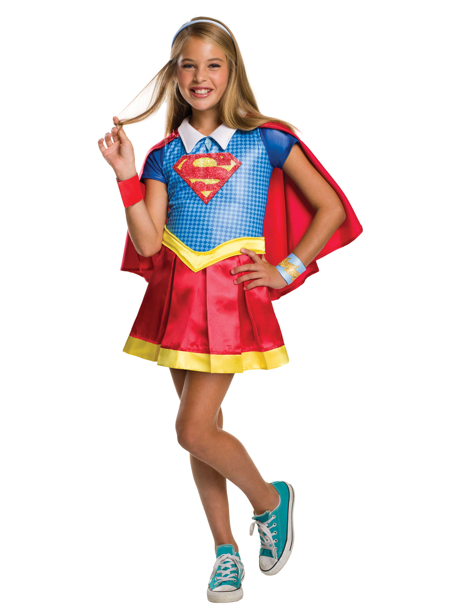 Rubies Dětský kostým Deluxe - Supergirl Velikost - děti: S