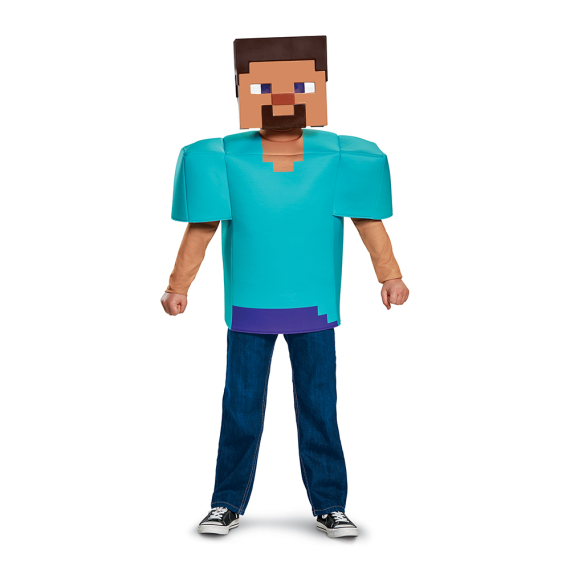 Epee Dětský kostým Minecraft - Steve Velikost - děti: M