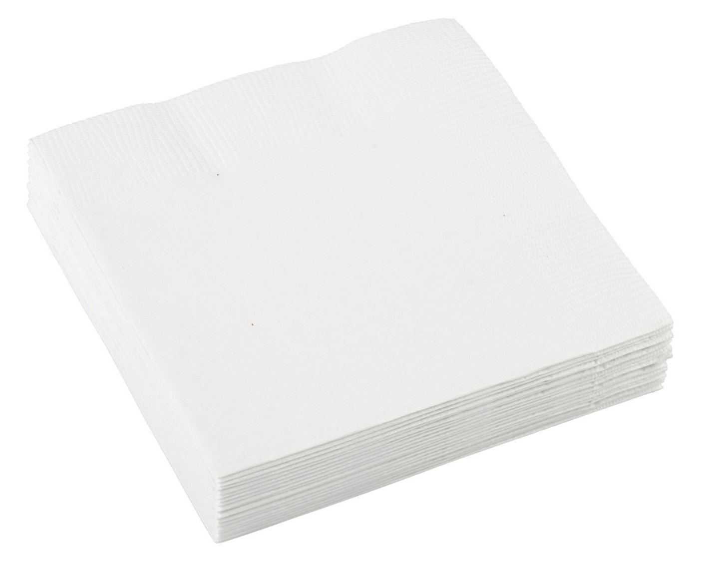 Amscan Servítky - Ľadová biela 33x33 cm