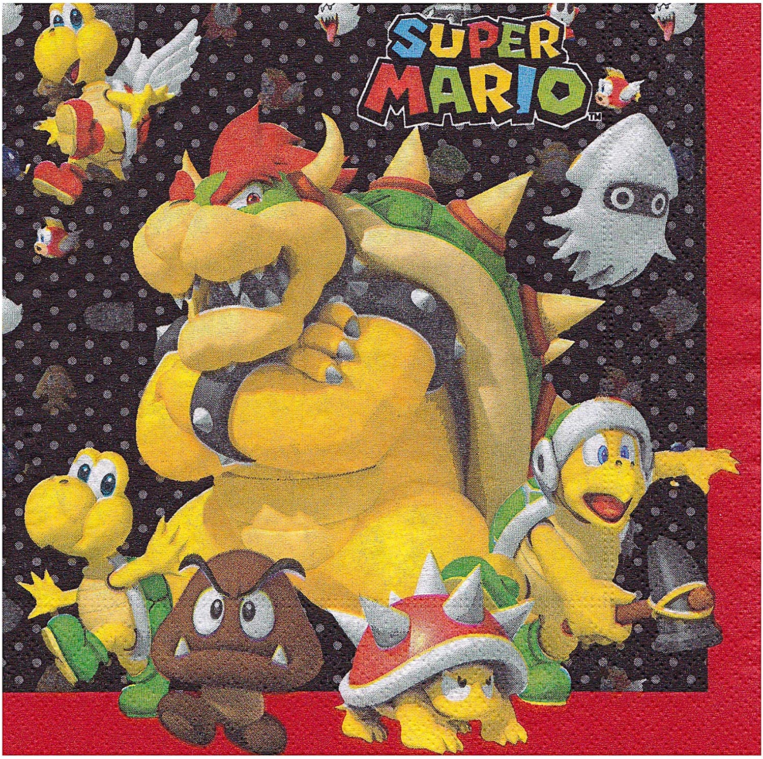 Amscan Servítky - Super Mario 33 x 33 cm 20 ks