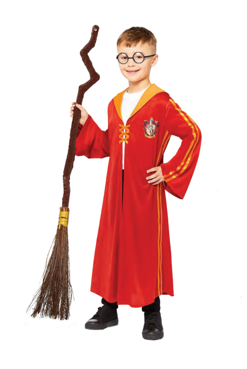 Amscan Detský plášť - Harry Potter Metlobal Veľkosť - deti: 6 - 8 rokov