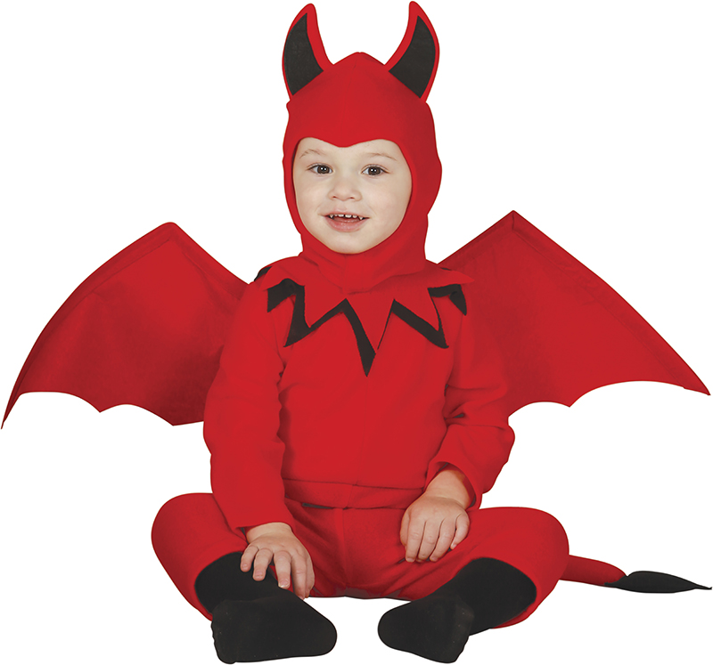 Guirca Detský kostým - Malý diablik Veľkosť najmenší: 12 - 18 mesiacov