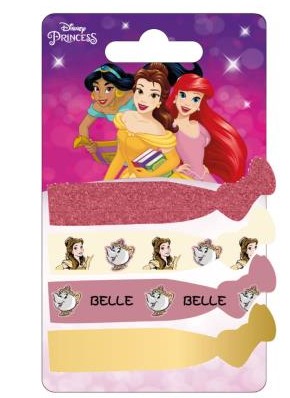 Cérda Elastické gumičky do vlasov - Disney Princess Belle