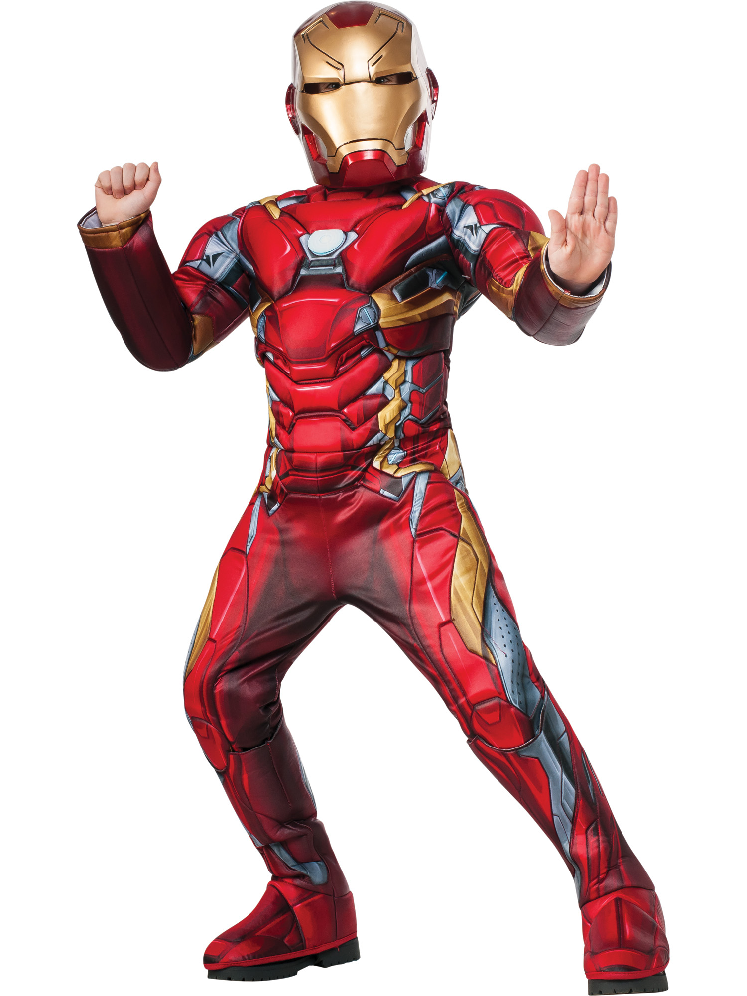 Rubies Detský kostým Deluxe - Iron Man Veľkosť - deti: S