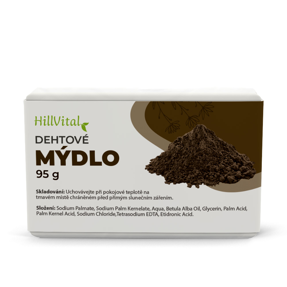 HillVital Mýdlo s léčebným dehtem 95 g