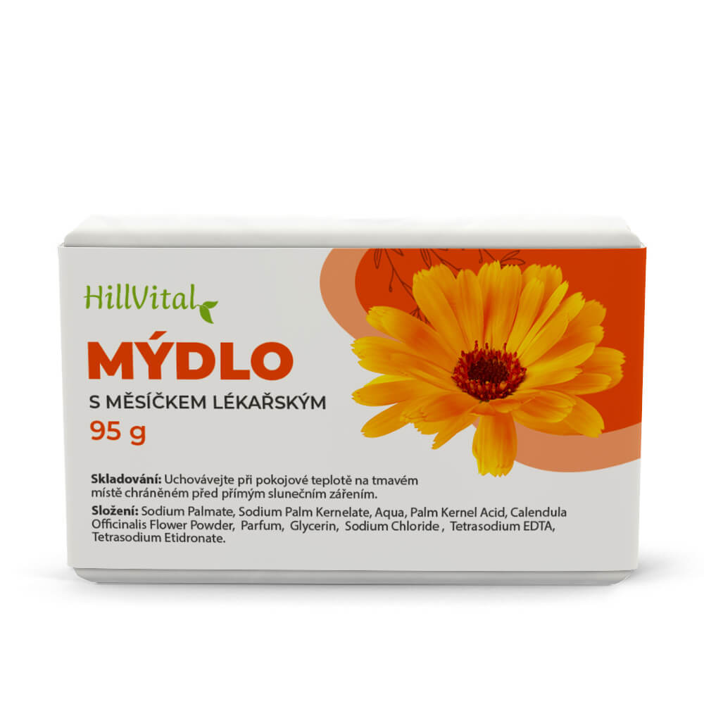 HillVital Mýdlo s měsíčkem lékařským 95 g