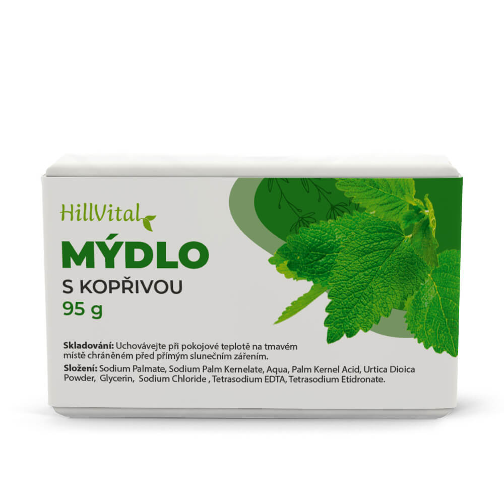 HillVital Mýdlo s kopřivou 95 g