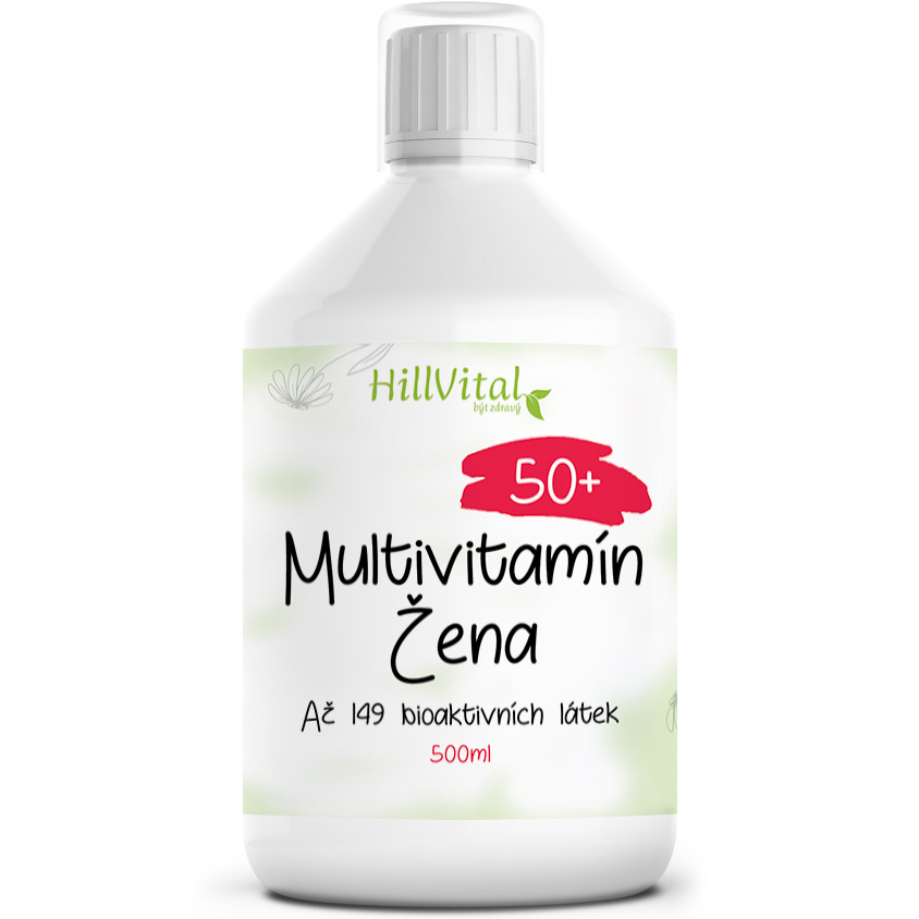 HillVital Multivitamín pro ženy 50+ 500 ml