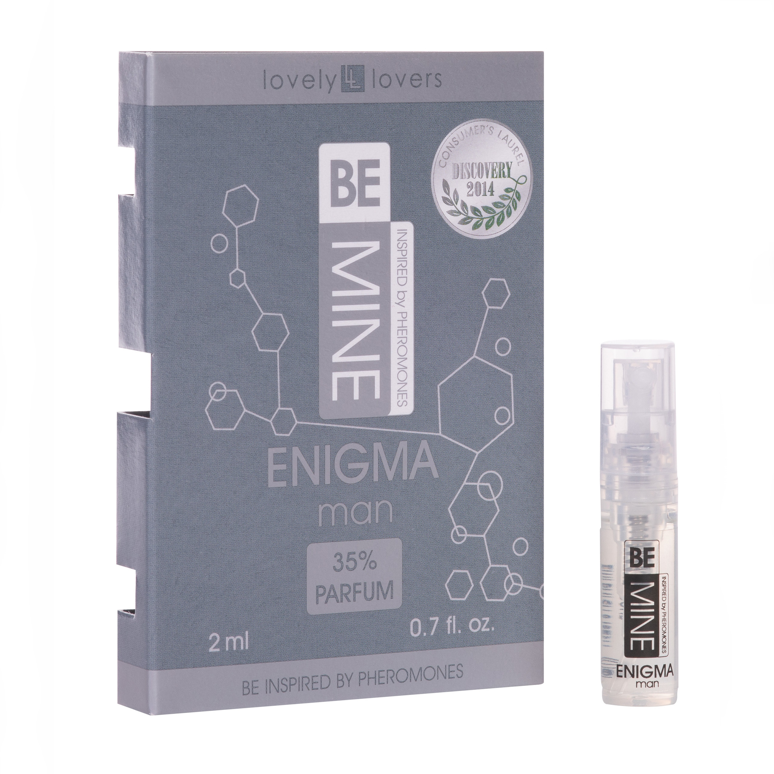 LOVELY LOVERS BEMINE ENIGMA vzorek 2ml - " feromony pro muže "