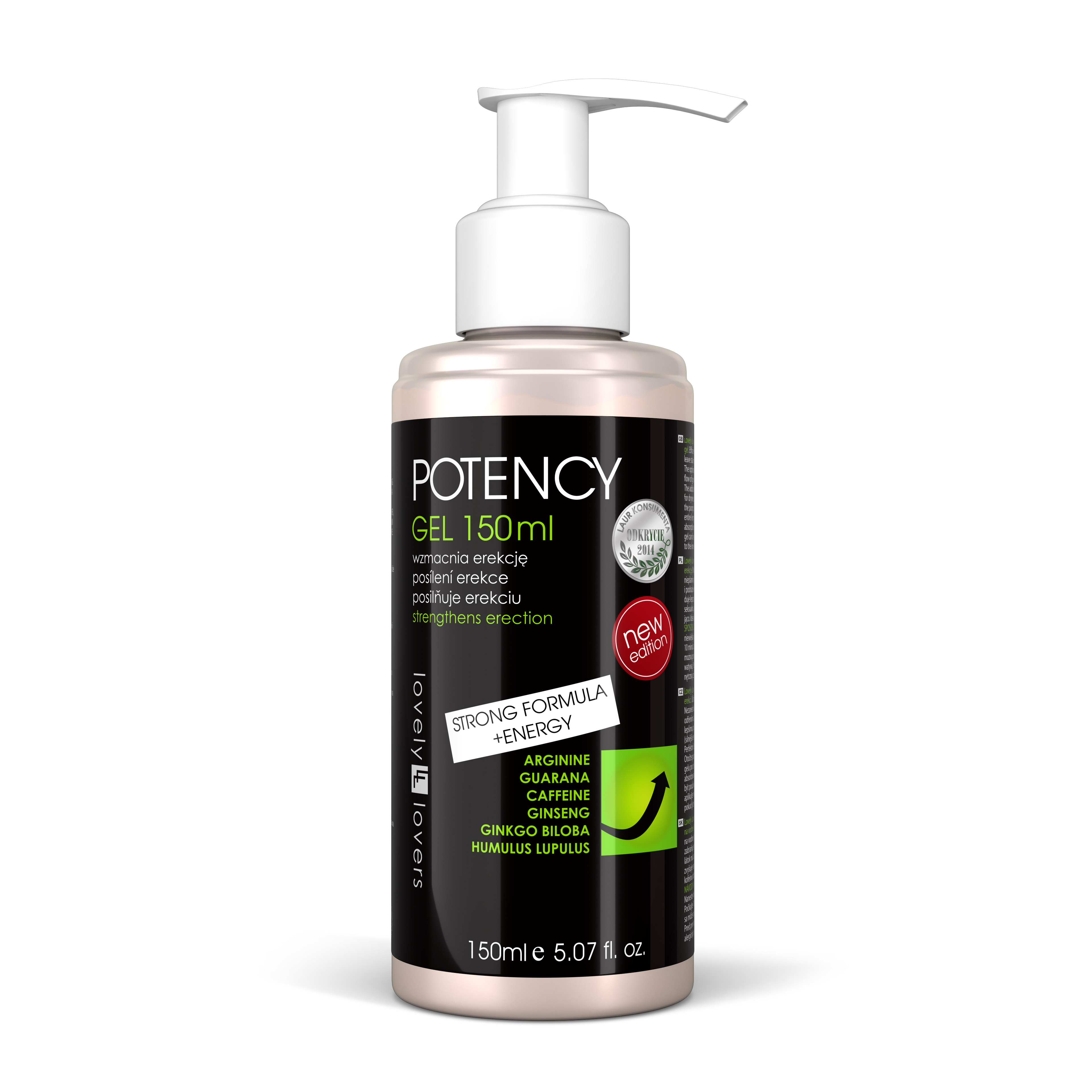 POTENCY Gel na podporu erekce 150ml