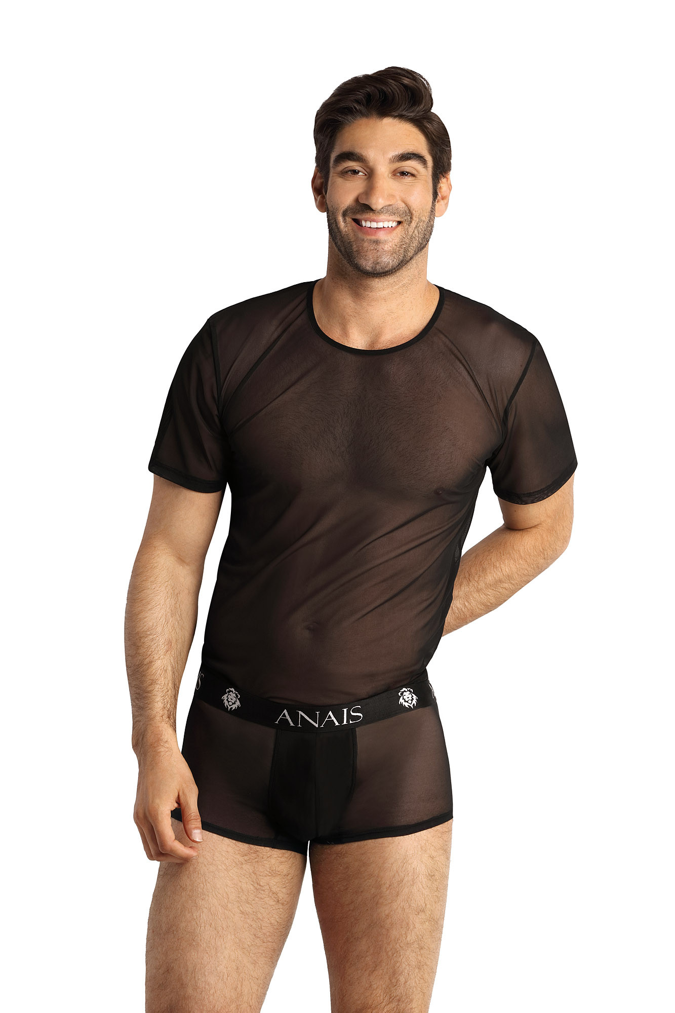 Pánské tričko Eros T-shirt - Anais Velikost: XL, Barva/Velikost: černá