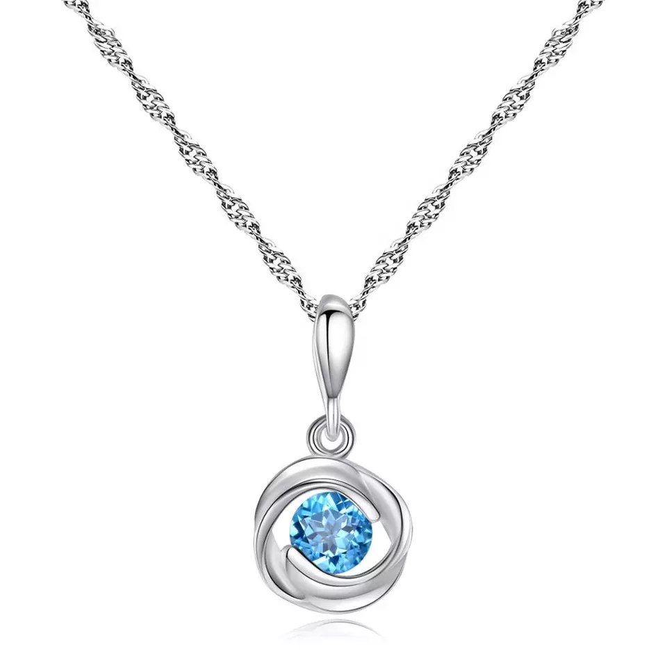 Linda\'s Jewelry Strieborný náhrdelník Vortex Ag 925/1000 INH189