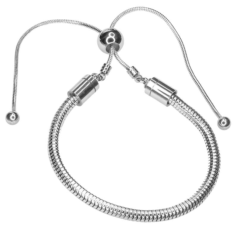 Linda\'s Jewelry Náramek DIY Snake Chain chirurgická ocel INR255