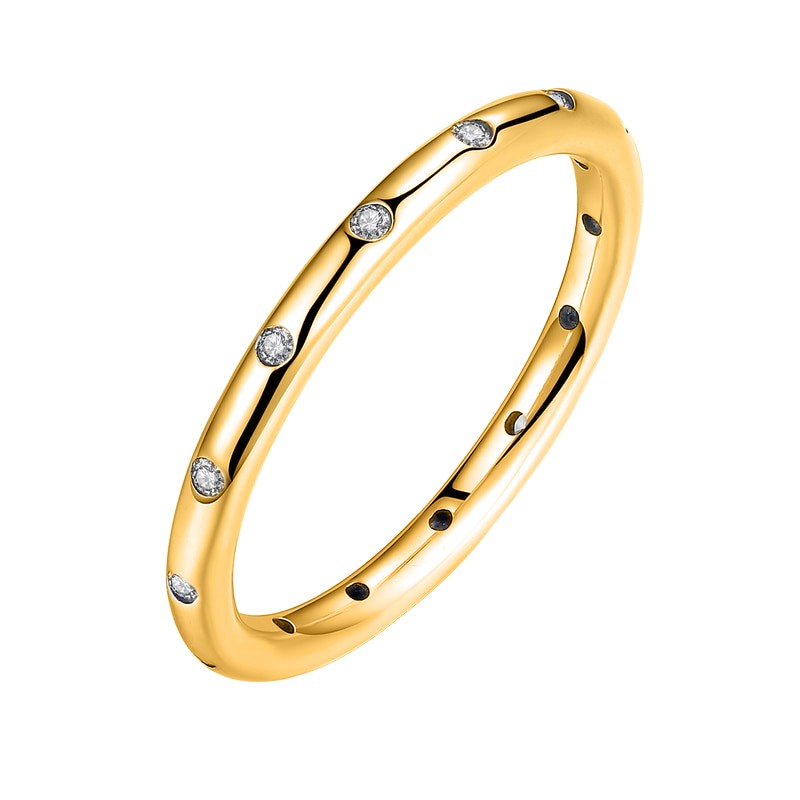 Linda\'s Jewelry Strieborný prsteň Simple Elegance Ag 925/1000 IPR020-8 Veľkosť: 56