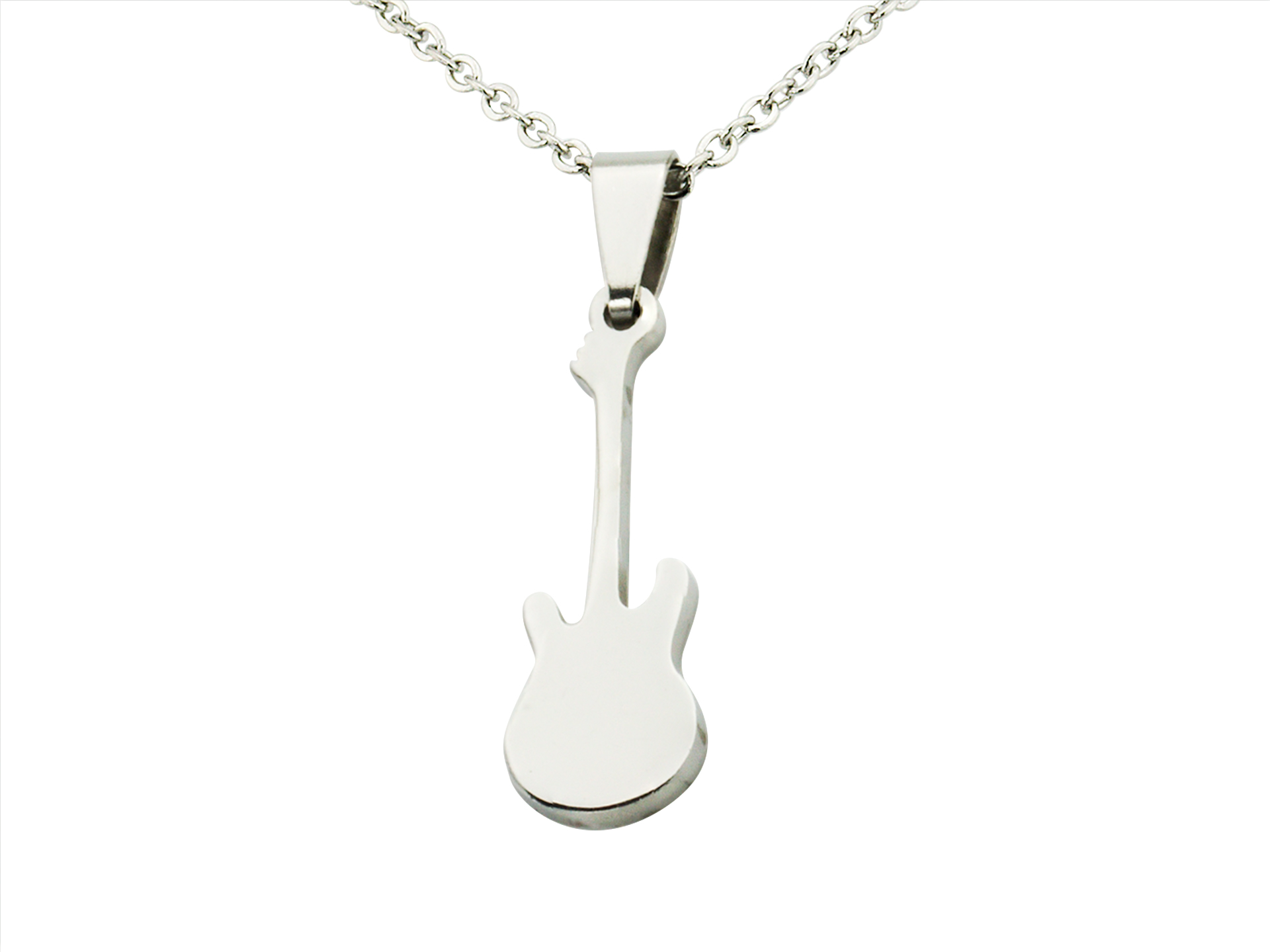 Linda\'s Jewelry Náhrdelník Gitara chirurgická oceľ INH007