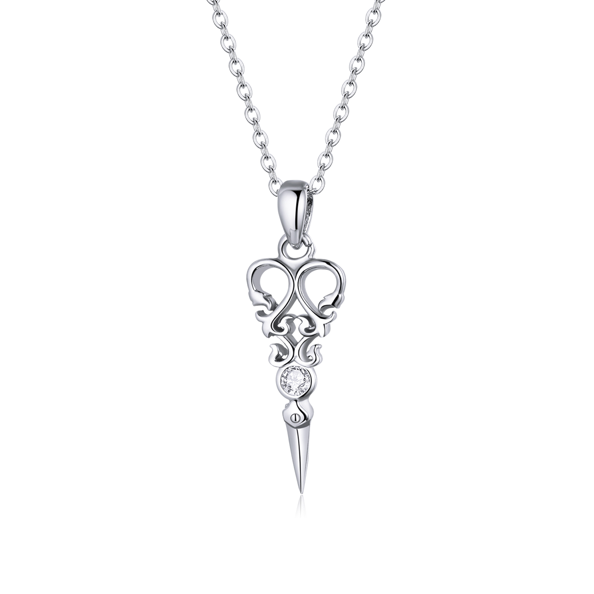 Linda\'s Jewelry Strieborný náhrdelník Kadernícke Nožnice Ag 925/1000 INH108