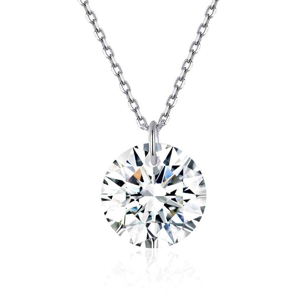 Linda\'s Jewelry Strieborný náhrdelník zirkónové Elegance Ag 925/1000 INH117