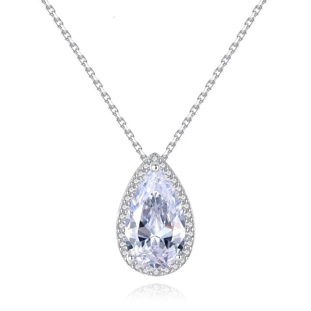 Linda\'s Jewelry Strieborný náhrdelník Kvapka Radosti Ag 925/1000 INH135
