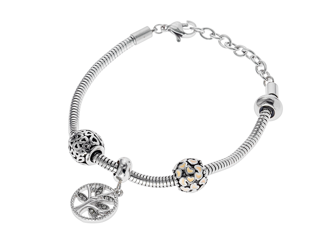 Linda\'s Jewelry Náramok Rodokmeň chirurgická oceľ INR114