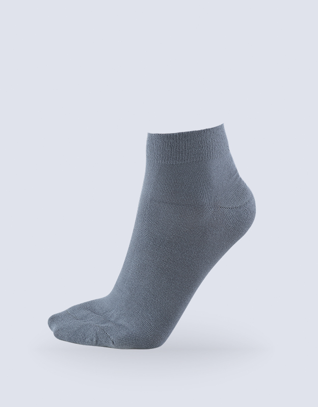 Gina Bambusové ponožky střední délka 82004P Barva/Velikost: tm. šedá / 38/41