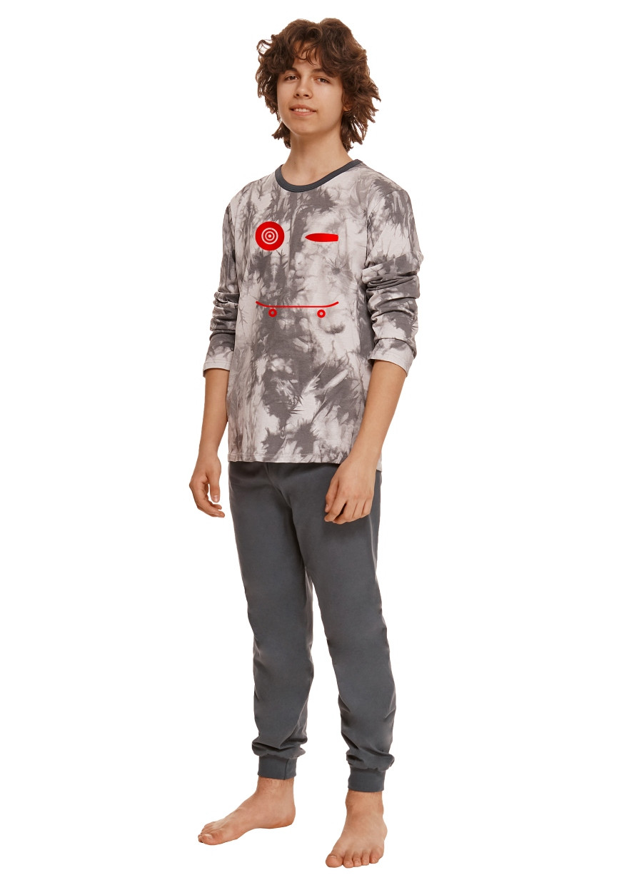 Chlapecké pyžamo Greg s obrázkem Taro Barva/Velikost: šedá / 146
