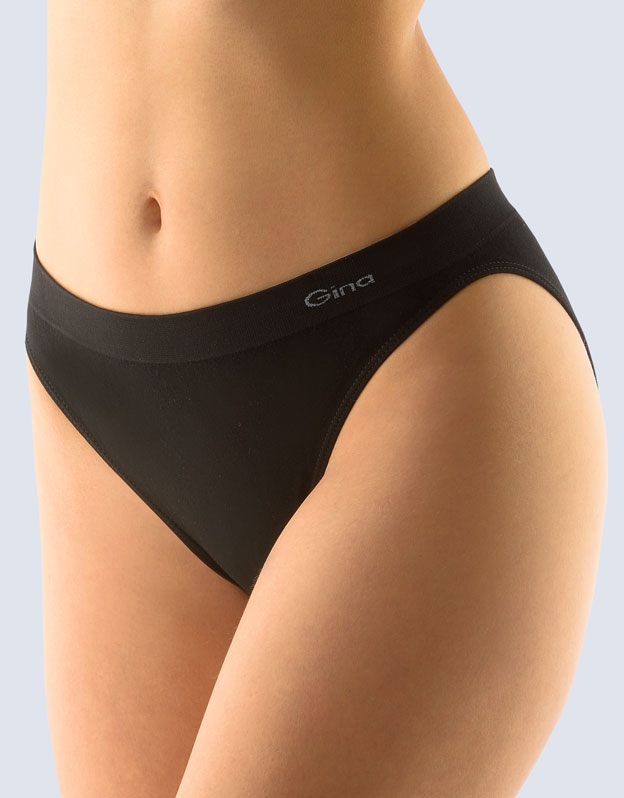 Gina Výhodné balení 5 kusů - Kalhotky s užším bokem 00005P Barva/Velikost: černá / L/XL