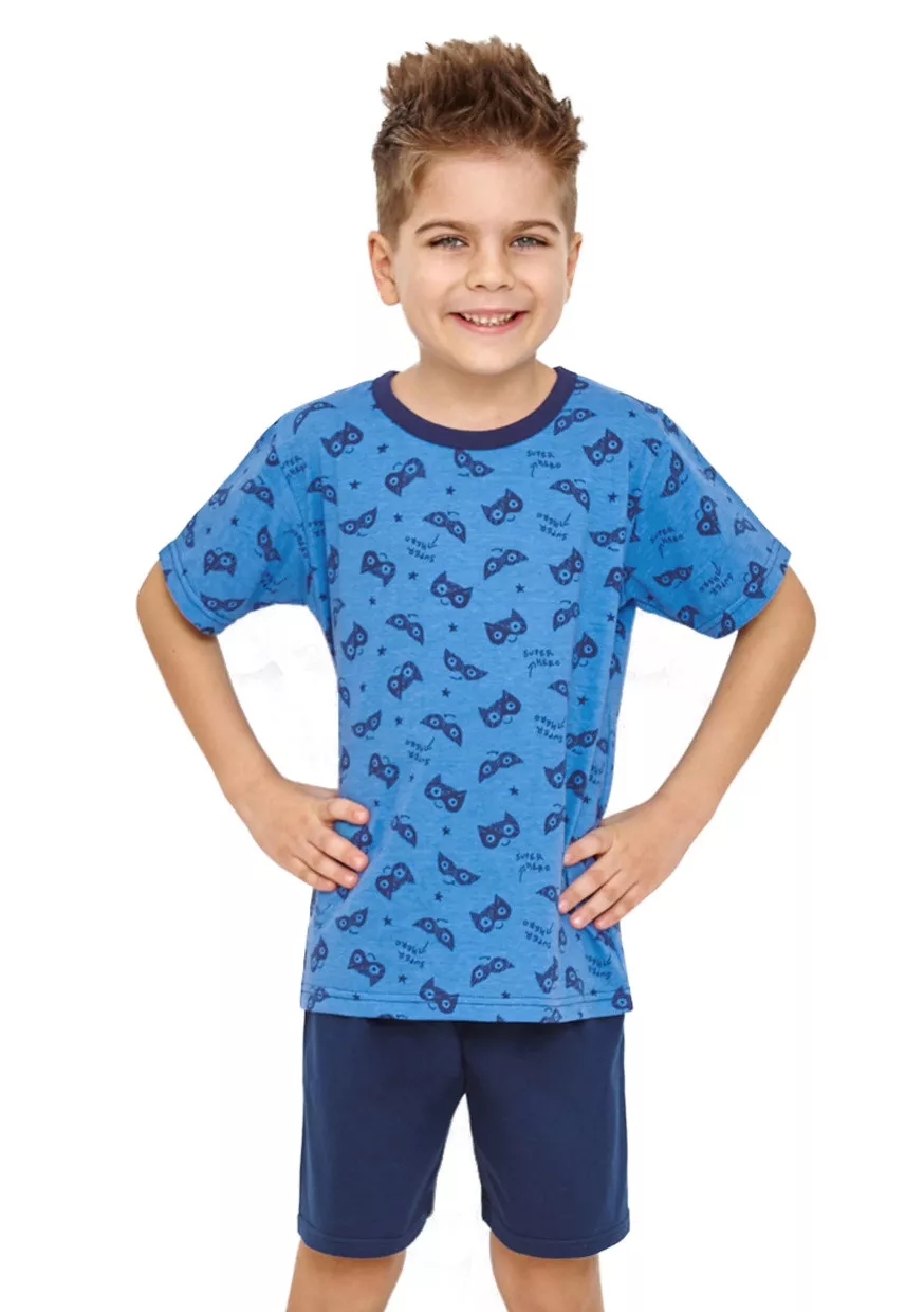 Chlapecké vzorované pyžamo William 2945/2946/32 Taro Barva/Velikost: modrá / 122