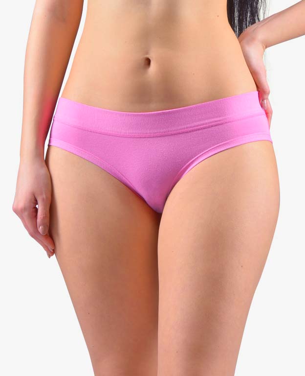 Gina Francouzské kalhotky jednobarevné kolekce Disco 14122P Barva/Velikost: pink / S/M