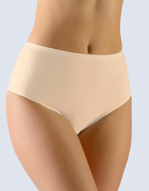 Gina Výhodné balení 5 kusů - Kalhotky klasické ve větších velikostech 11085P Barva/Velikost: tělová / XL/XXL
