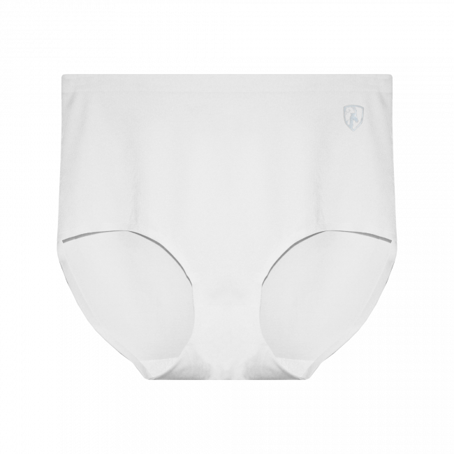 Gaubert Bezešvé kalhotky s vyšším pasem GBTW-002 Barva/Velikost: bílá / M/L