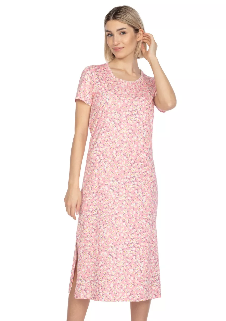 Dámská noční košile 123/41 Regina Barva/Velikost: růžová (pink) / XXL