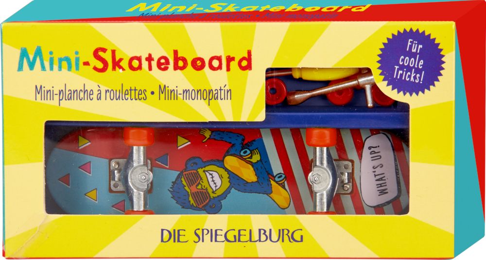 Mini Skateboard  s výměnnými kolečky DIE SPIEGELBURG