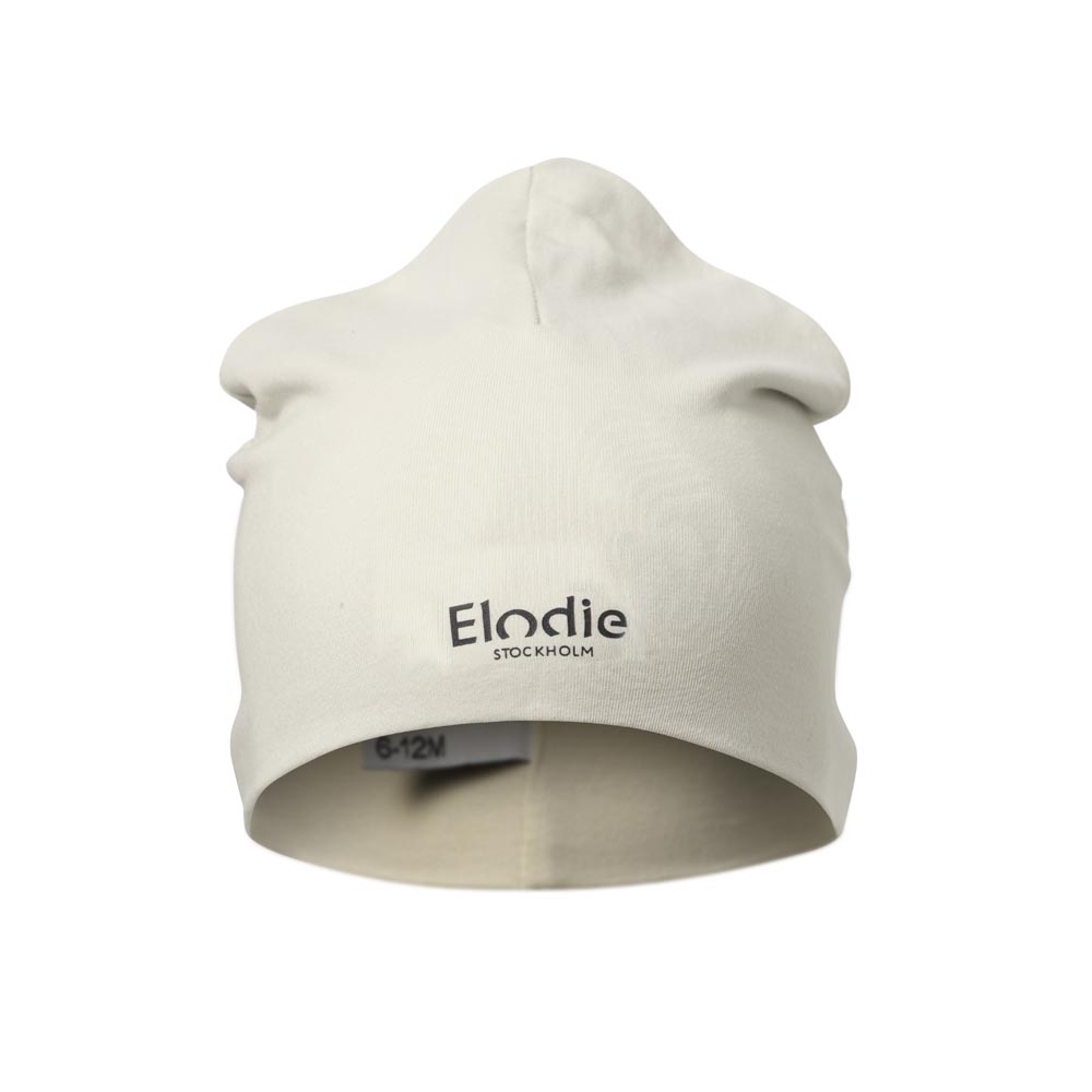 Čepice bavlněná Logo Creamy White Elodie Details čepice: 6-12 měsíců