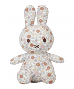 Králíček Miffy textilní kytičky 25 cm Little Dutch