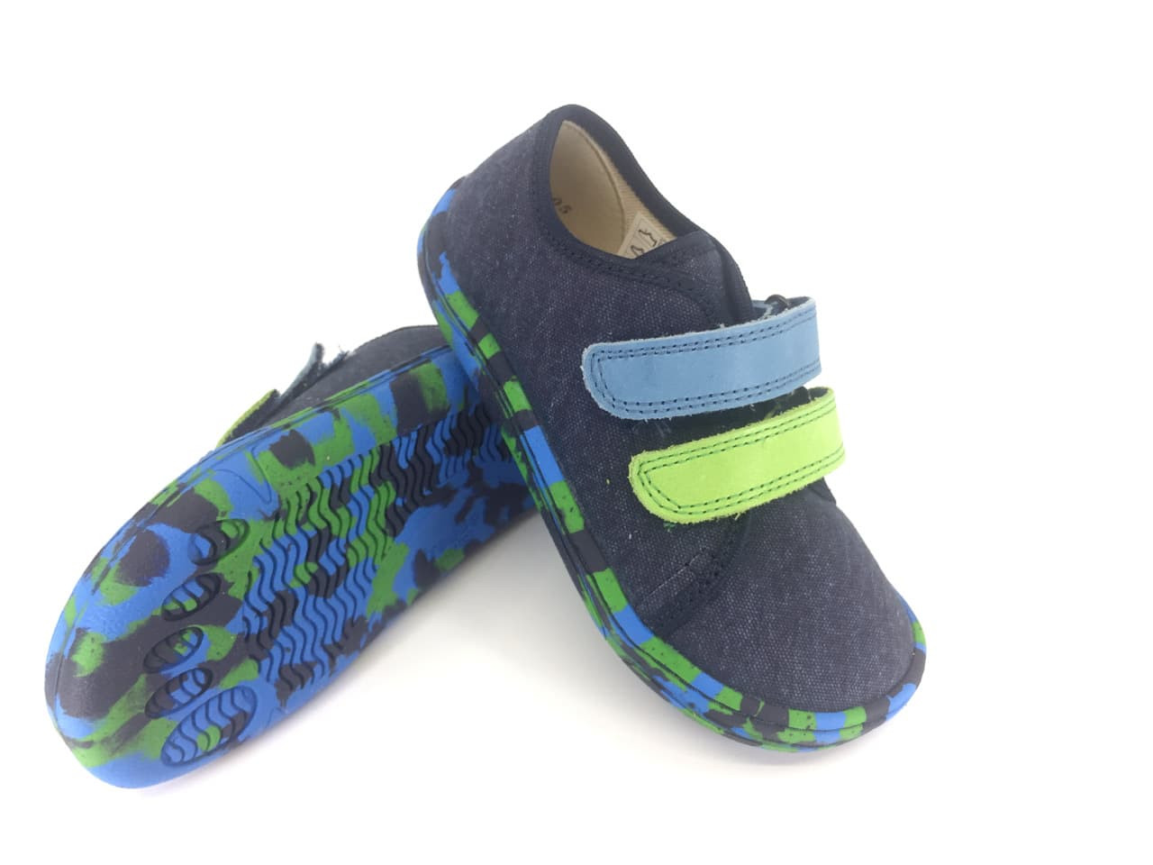 Barefoot tenisky Froddo Blue Denim textilní G1700310-8 Velikost: 40