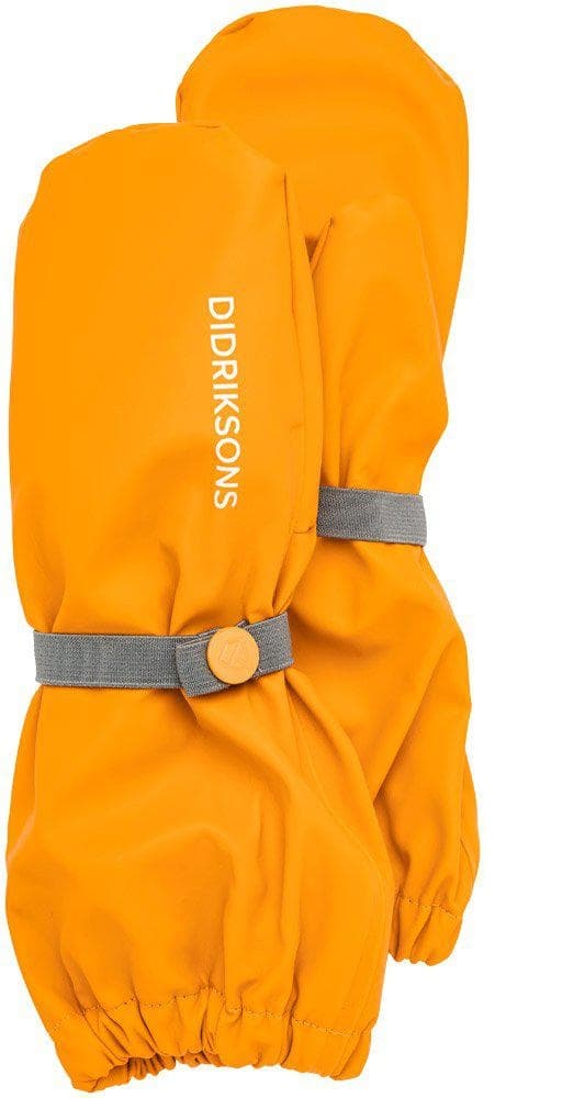 Dětské nepromokavé rukavice Didriksons Pileglove 6 Happy Orange Velikost: 0 - 2 roky