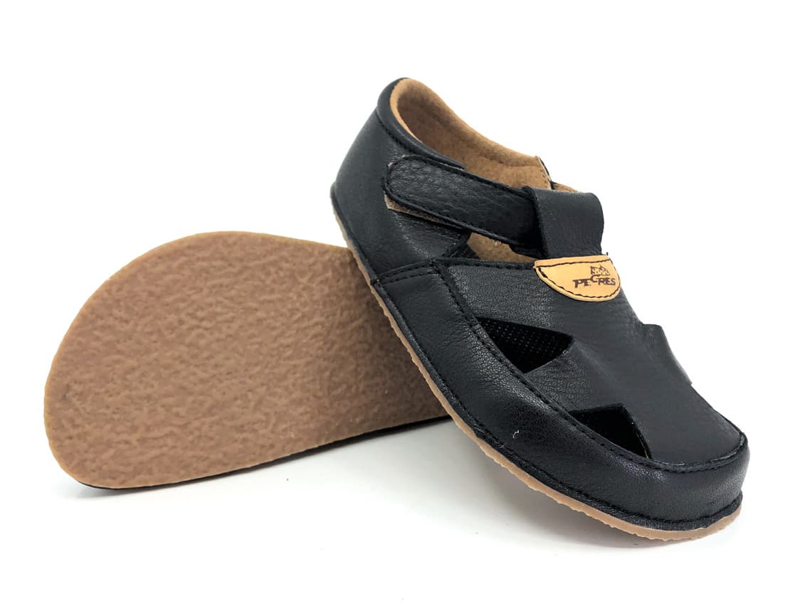 Barefoot sandálky Pegres BF20 černé Velikost: 22