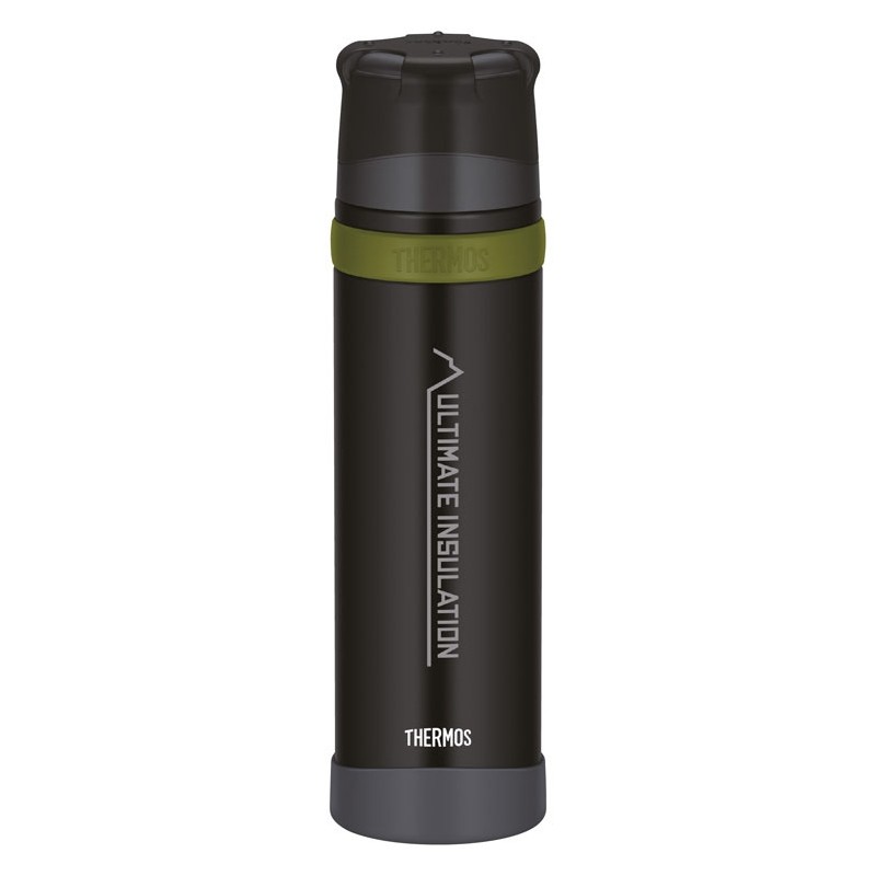 Thermos lehká termoska na hory - černá 900ml