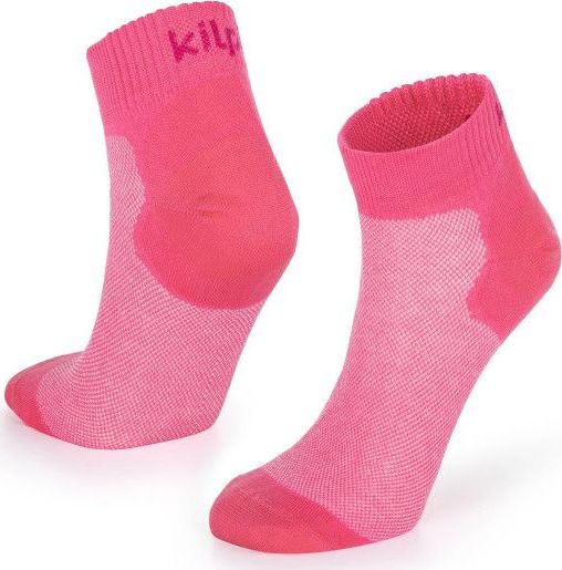 Běžecké ponožky Kilpi 2P MINIMIS-U Korálová Velikost: 43