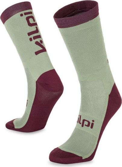Sportovní ponožky Kilpi BORENY-U Tmavě červená Velikost: 35