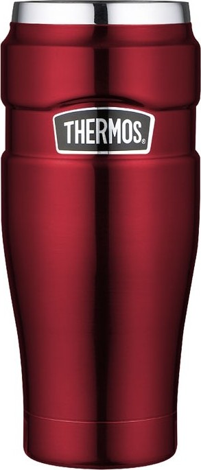 Thermos Vodotěsný termohrnek - červená 470 ml