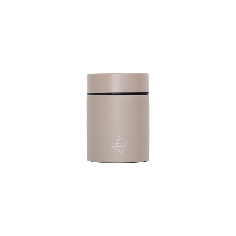 Thermos Kapesní termoska na jídlo POKETLE - beige 160 ml