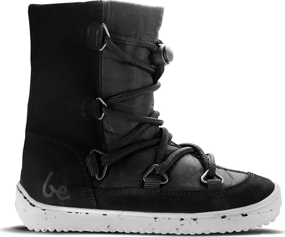 BeLenka Dětské zimní barefoot boty Be Lenka Snowfox Kids 2.0 - Black Velikost: 25