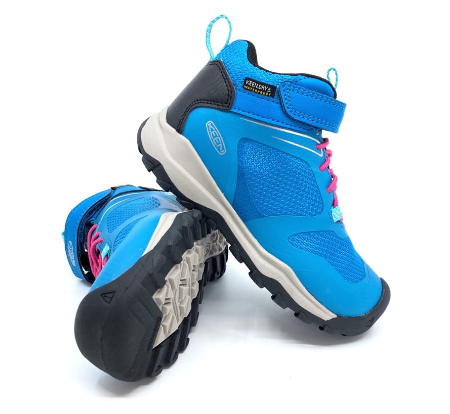 Keen Wanduro mid WP Fjord Blue/Fuchsia Purple Velikost: 35