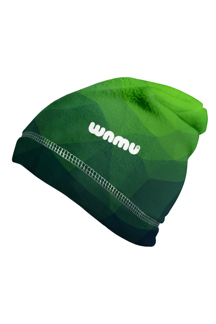 WAMU Dětská fleecová čepice, MOZAIKA, zelená Velikost: L