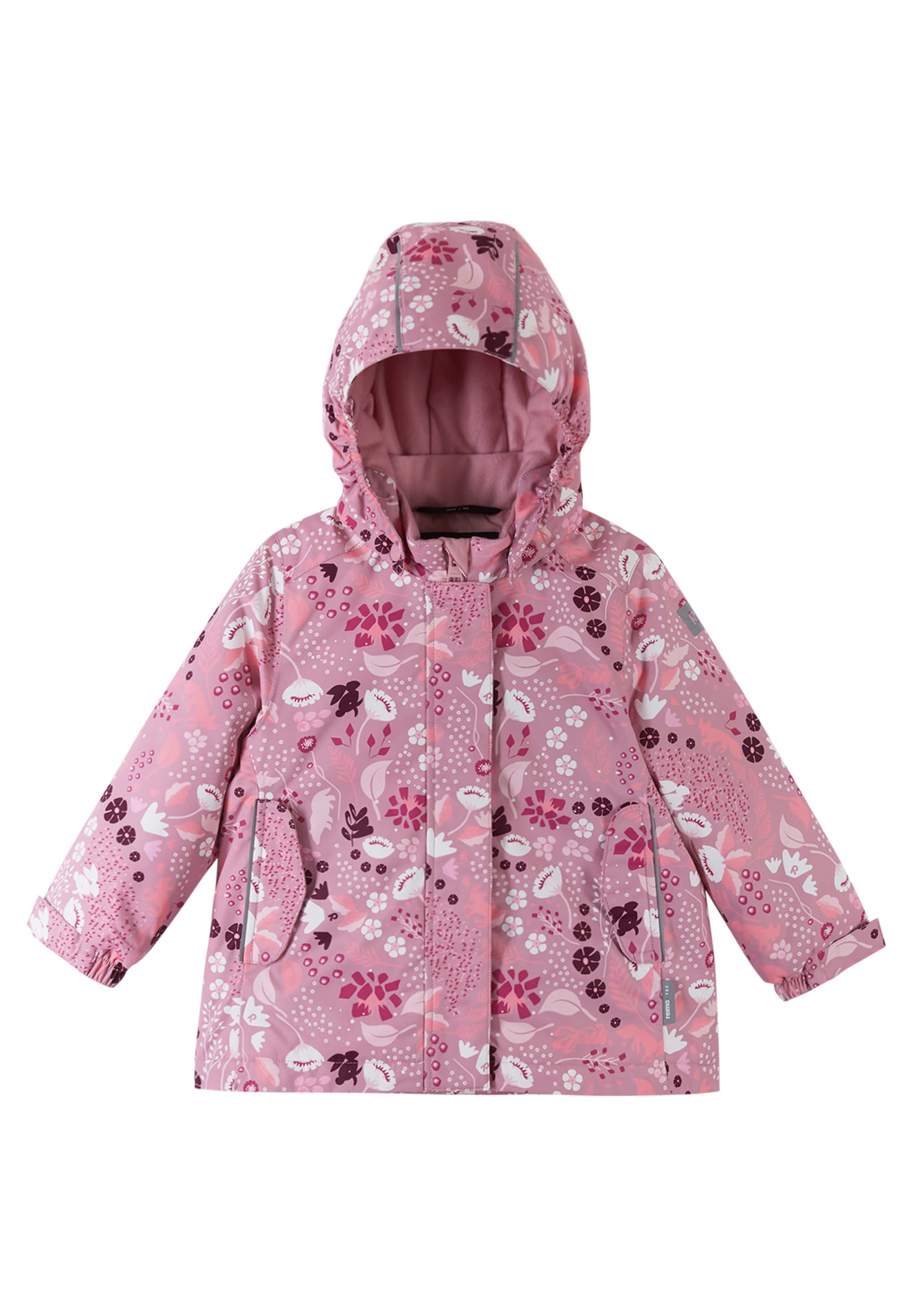 Dětská zimní bunda Reima Kuhmoinen Grey-Pink 5100121A-4502 Velikost: 86